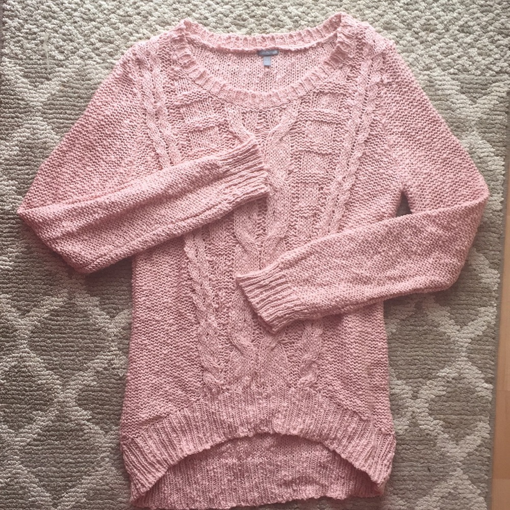 Charlotte Russe Light Pink Sweater